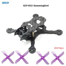 

GEPRC GEP-HX2 Frame 110MM Wheelbase 3MM Arm Hummingbird Carbon Fiber Compatible 2035 Propellers For FPV Racing Drone Quadcopter
