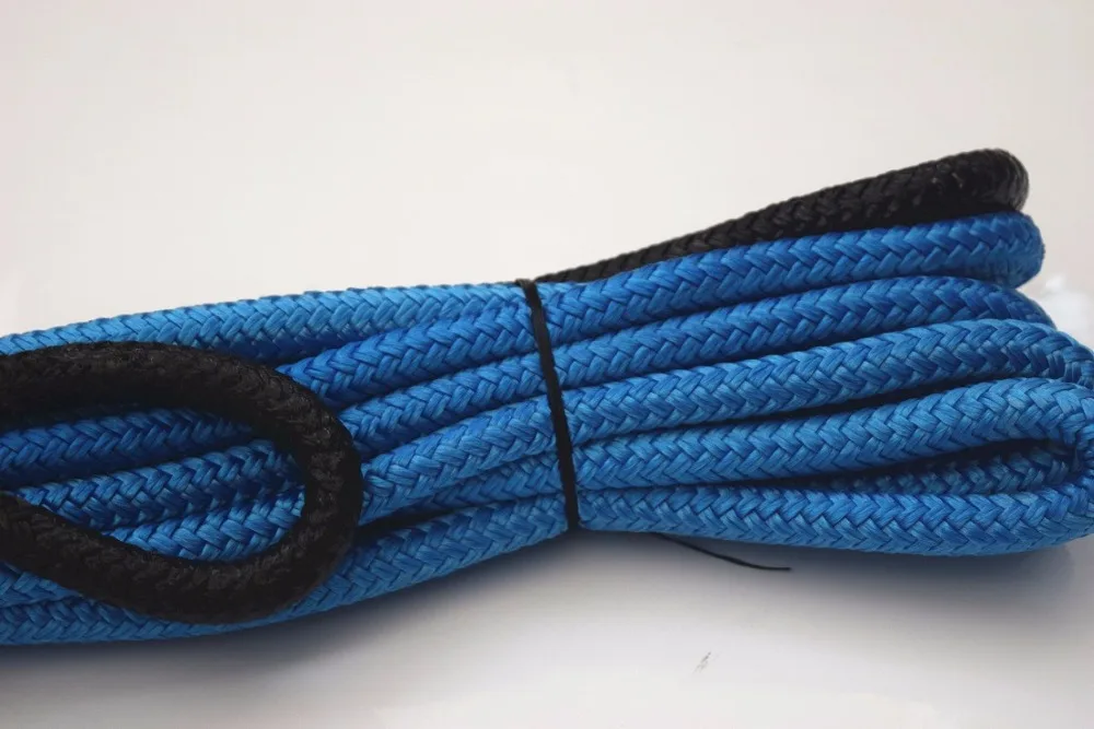 شحن مجاني 12 ملليمتر * 6 متر kenitic الانتعاش حبل ، الاصطناعية ونش كابل ، 1/2 \