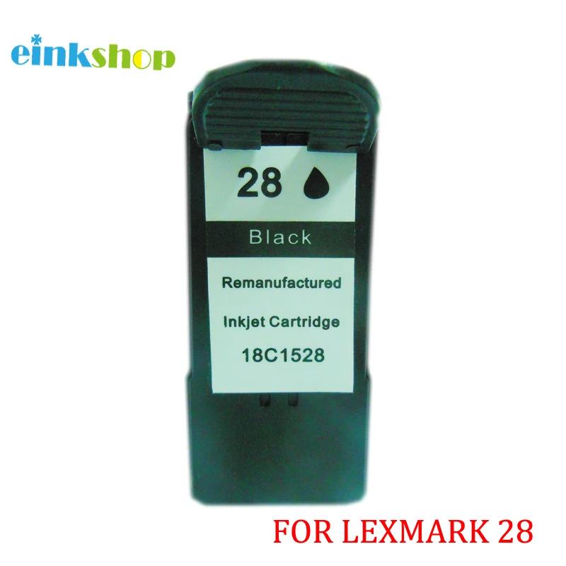 Eikshop 1 шт. для Lexmark 28 Черный чернильный картридж X5070 X5075 X5320 X5340 X5410 X5495 принтер |