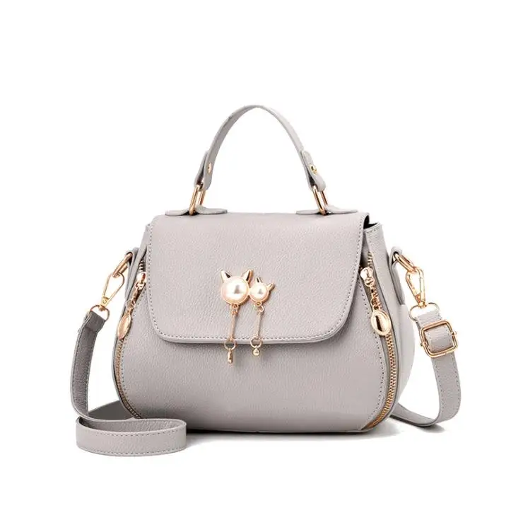 

Brand 2019 new handbag European and American fashion simple small square bag trend shoulder bag Messenger bag
