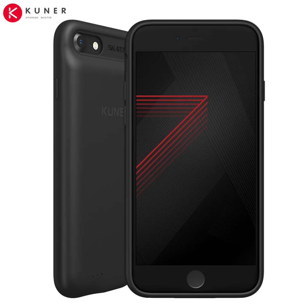 imágenes para Banco de la energía para apple iphone 7 batería caso kuke kuner original slim 2400 mah ultra thin de copia de seguridad de almacenamiento extendido max 256 gb imágenes para Banco de la energía para apple iphone 7 batería caso kuke kuner original slim 2400 mah ultra thin de copia de seguridad de almacenamiento extendido max 256 gb