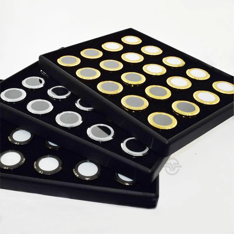 Free EMS Shipping Gem Display Tray Stone Holder Diamond Storage Case