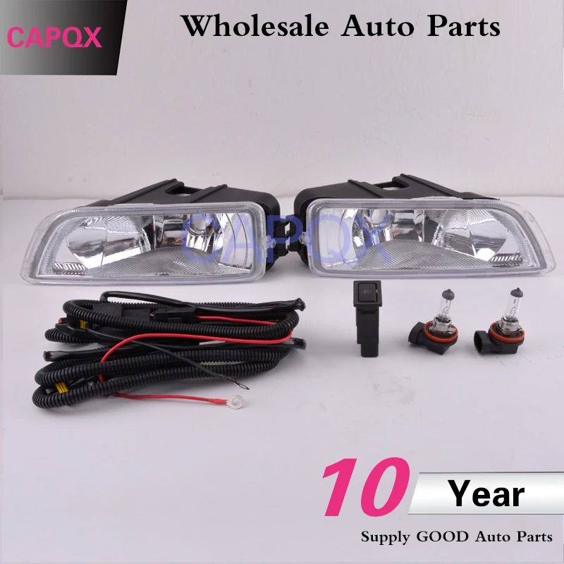 

CAPQX 2PCS fog lamp light front bumper lamp 33951-SDA-H01 For ACCORD 7 navigation 2003 2004 2005 2006 2007 CM4 CM5 CM6