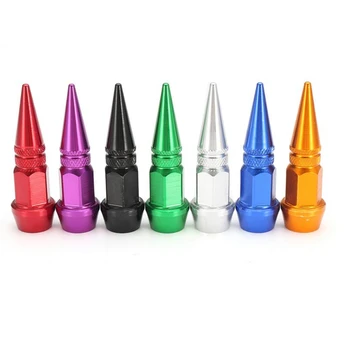 

4 Pcs/lot Motorcycle Car Spike Shape Dust-proof Tire Valve Stems Caps for Hyundai Accent I30 I35 Santa Fe Solaris Elantra Parts