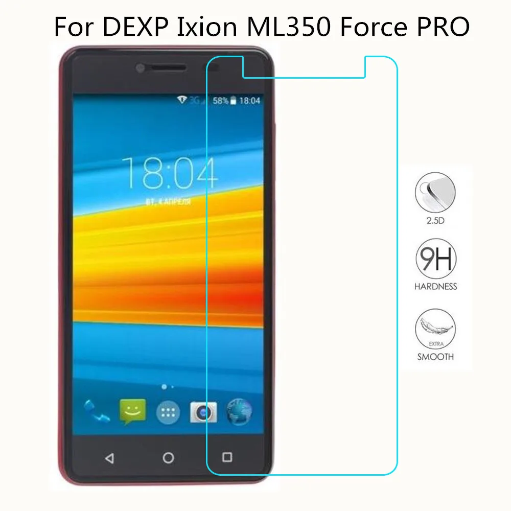 Новый Экран протектор Стекло телефон для DEXP Ixion ML350 Force PRO закаленное Смартфон