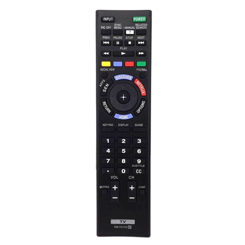 

Tv Remote Control For Sony Rm-Yd103 Rm-Yd102 Rm-Yd035 Tv Fie For Kdl-55W950B Kdl55W950B Kdl-55X8 Lcd Tv