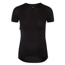 Итальянский бренд Velo крутой сетчатый Суперлегкий велосипедный базовый слой женская велосипедная рубашка женское черное нижнее белье Джерси для девушек для езды на велосипеде