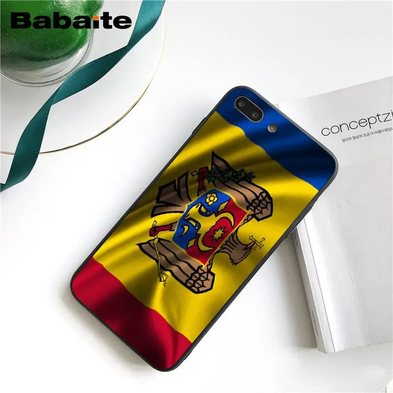 Babaite флаг Молдовы чехол для телефона для iphone 11 Pro 11Pro Макс 5 5Sx, 6, 7, 7 plus, 8, 8 Plus, X XS Max XR - Цвет: A12