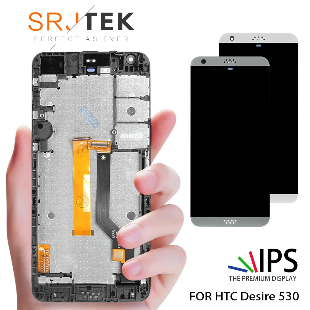 

Tested 5.5'' Display For HTC Desire 530 LCD with Touch Screen Digitizer Assembly Replacement Parts For HTC 530 Display
