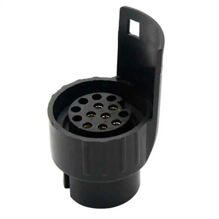 Plastic 7 to 13 pin Plug Car Trailer Caravan Towbar Socket Adapter Converter 904