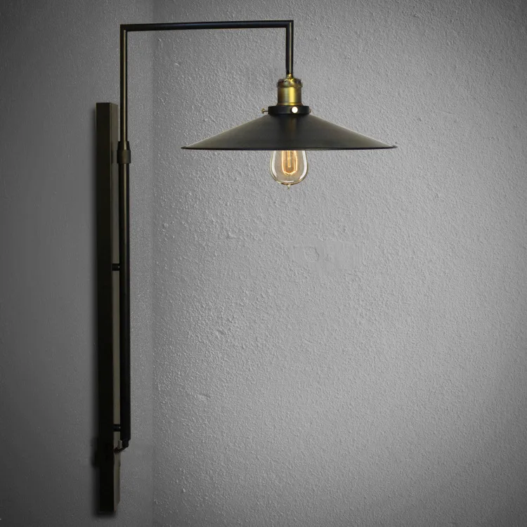 

Retro Loft Edison Wall Lamp Bedroom Wall Lights For Home Up Down Rustic Industrial Wall Sconce lamparas de pared