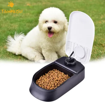 

Intelligent Pet Dog Cat Timing feeder Smart Dog Bowl Drop Shipping 2017