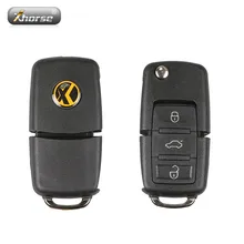 Xhorse para b5 tipo chave remota 3 botões placa X001-01 para ferramenta chave vvdi