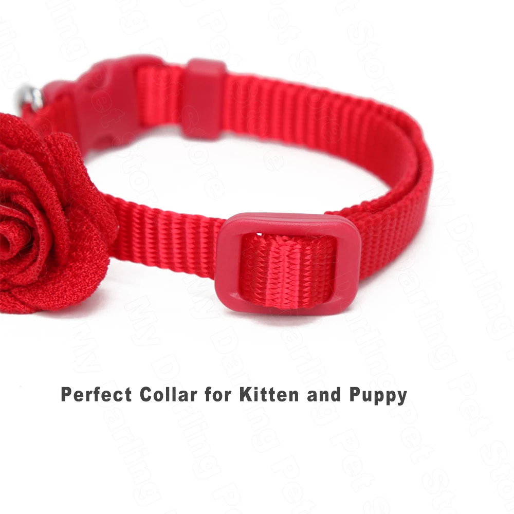 Small-Dog-Puppy-Collar-for-Cat-Kitty-Pet-Nylon-Necklace-Collars-Breakaway-Adjustable-Flower-Collar-Lead (6)