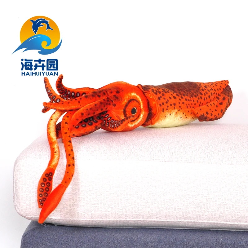 

new creative simulation squid toy creative red squid doll gift about 80x24cm c5040