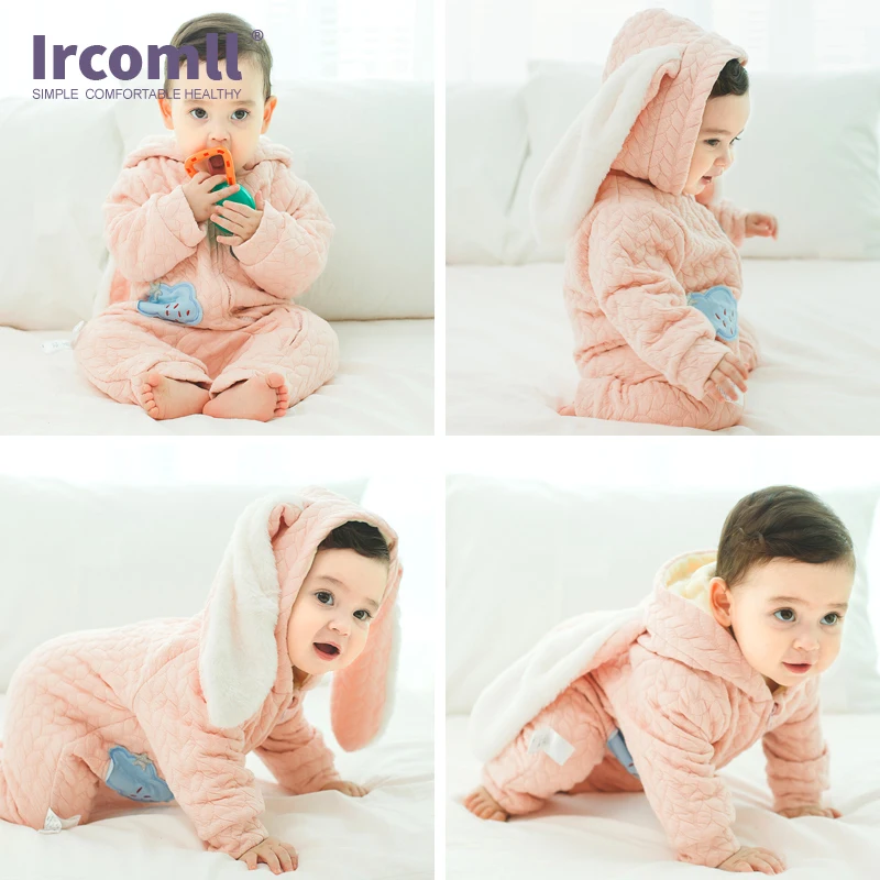 Детская одежда Ircomll Осенний комбинезон с капюшоном для мальчиков и девочек