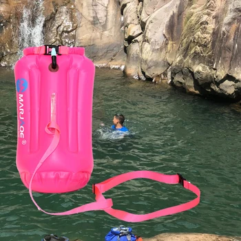 

Floating Waterproof Inflatable Snorkeling Swimming Bag Easy To Blow Environmentally Camping Hiking Dry Drifting Kayaking Bag