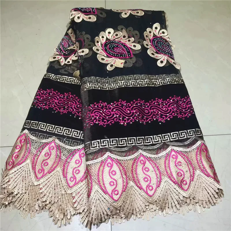 

Nigerian Lace Fabrics For Wedding 2019, African French Lace Fabric High Quality 3D Lace, Lace Applique WD052105