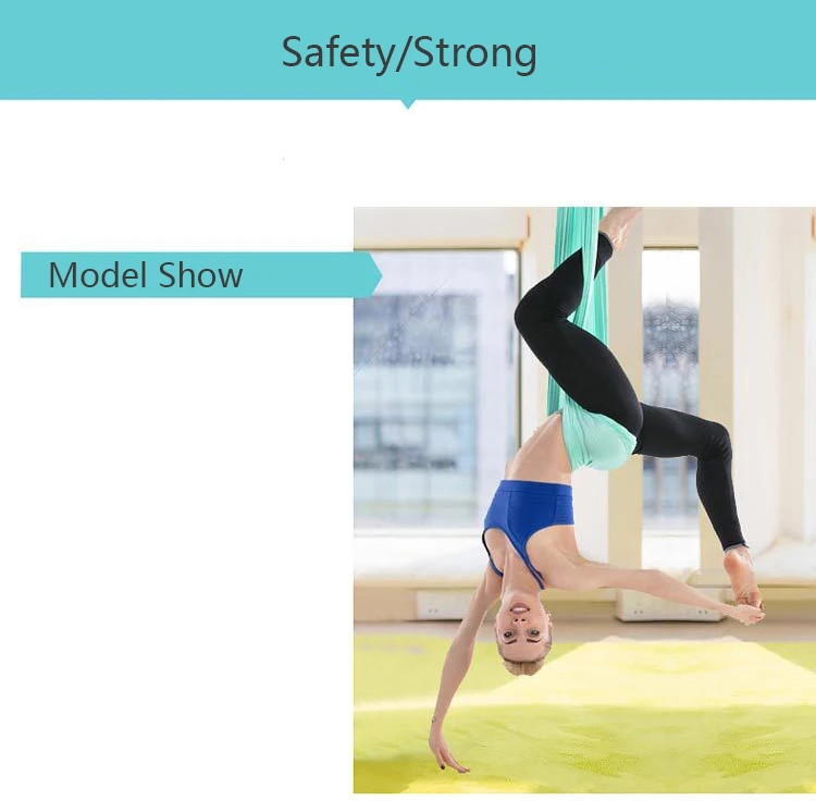 New Multifunction Anti-gravity Yoga Belts Aerial Yoga Hammock Swing Body Building Gym Equipment for Home Resistance 16 Colors