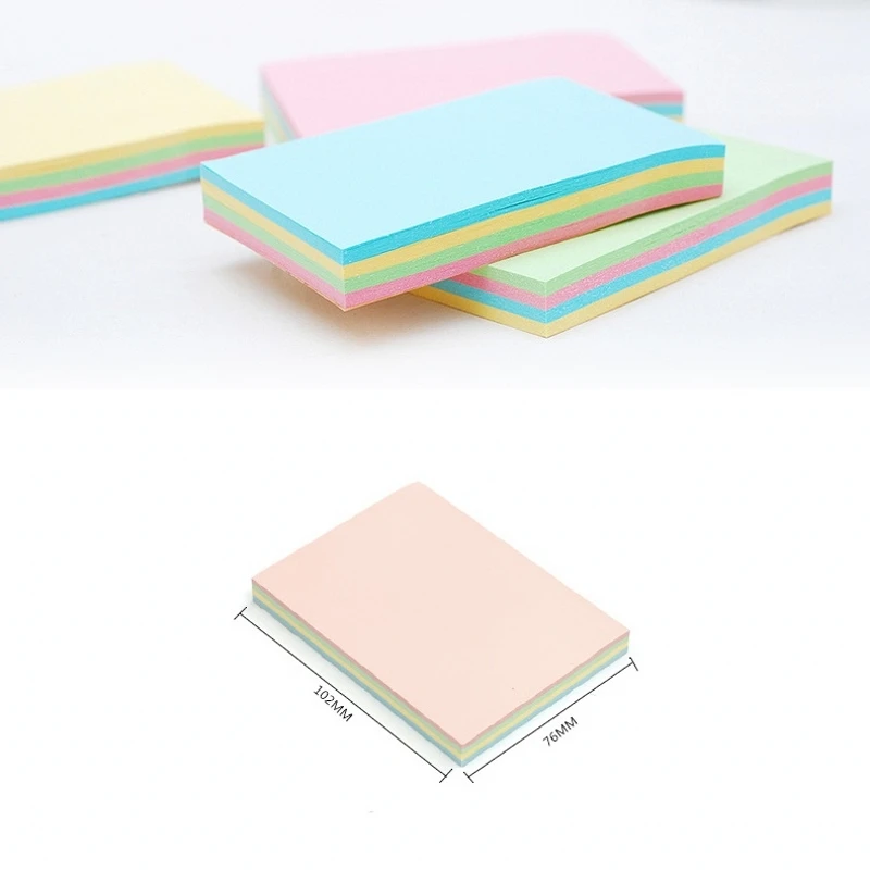 Стикер для заметок Memo стикер 100 листов цветные офисные школьные принадлежности 3*4 дюйма