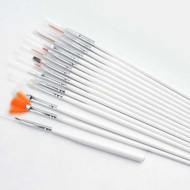 

1set(15pcs) nail art pen manicure tools finger nail color drawing brush A0025XX