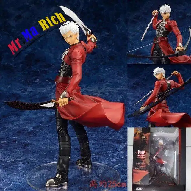 

25cm of the fate of an archer's PVC toy collection of figures for Christmas gifts free shipping.