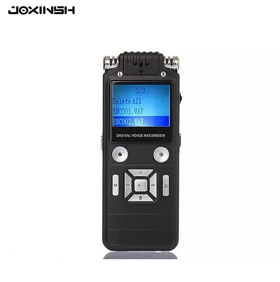 

8GB Digital Voice Recorder Dictaphone Large Black Professional Business Portable Dual-core USB Audio Recorder Of MP3/WAV