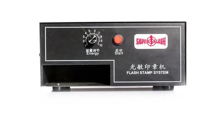 

Mini Seal machine Photosensitive Laser Engraving machine Flash Stamp system 220V