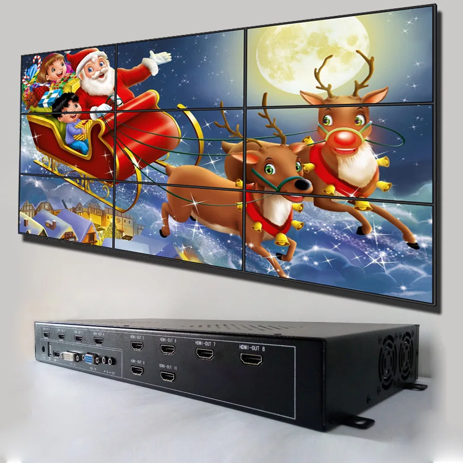 Настенный контроллер DIY 3x3 hdmi tv|controller control|controller hdmicontrol wall |