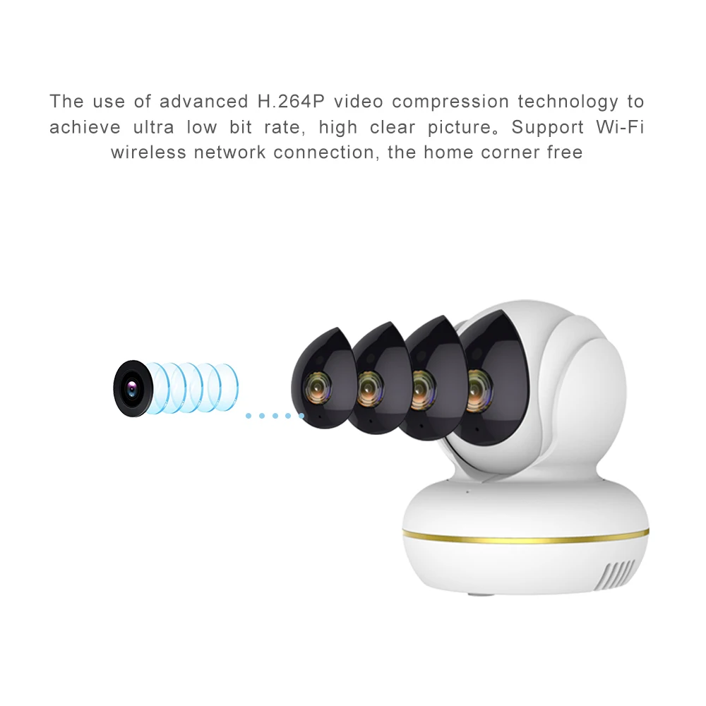 VStarcam C22S ip-камера WiFi 1080P видео наблюдение за ребенком монитор безопасная беспроводная камера с двухсторонним аудио ночного видения EYE4 приложение