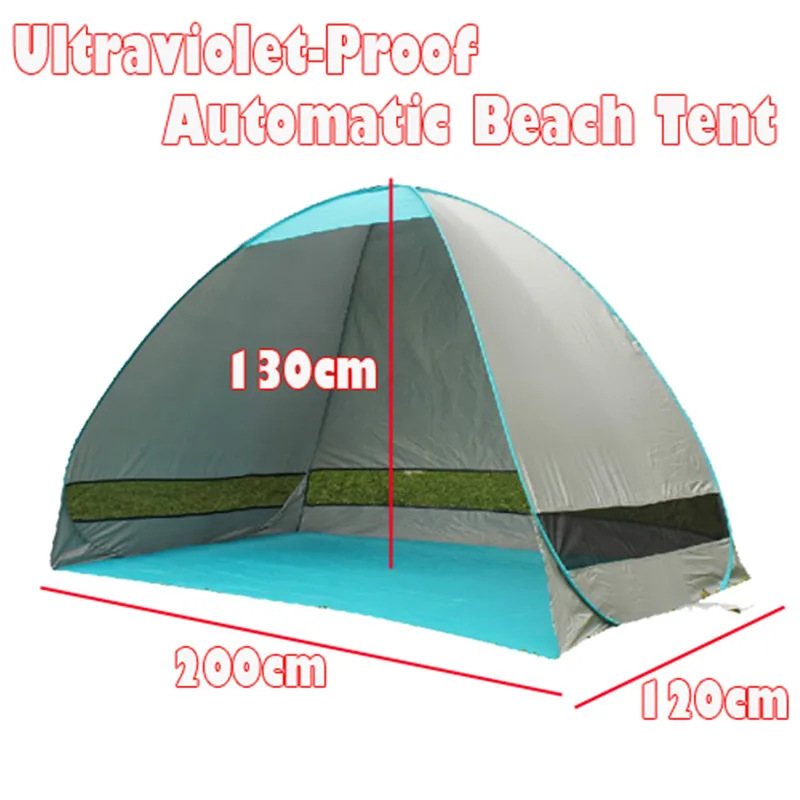 1PC High Quality UV Protection Quick Automatic Opening Beach Tent