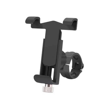 

JS MTB Cycling Road Bike Phone Holder Aluminum Alloy 360 Degree Rotation Bicycle Mobile Phone GPS Mount Holder Bicycle Support