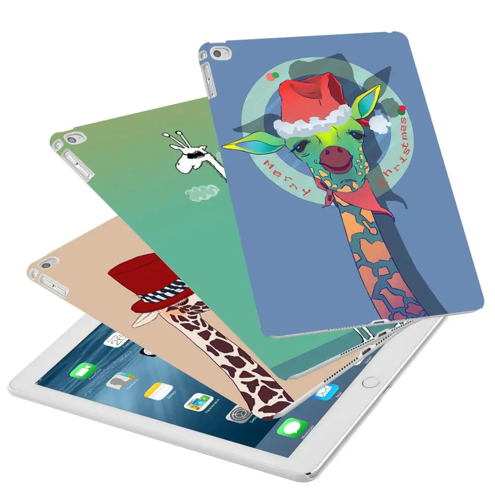 

New Creative Cartoon Giraffe Protective Case Cover for Apple iPad Air 2 Mini 2 4
