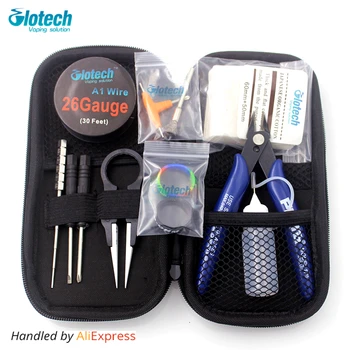 

Glotech coil jig Japanese organic cotton pliers Ceramic tweezer heating wire DIY tools kits for E cigarette RBA RDA RTA atomizer