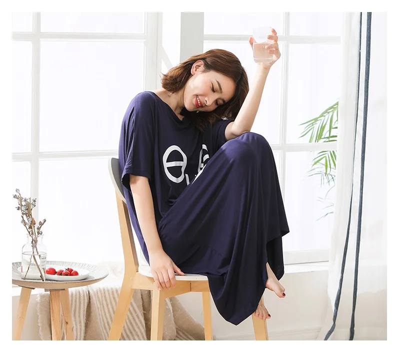 women plus size summer sleepdress (4)