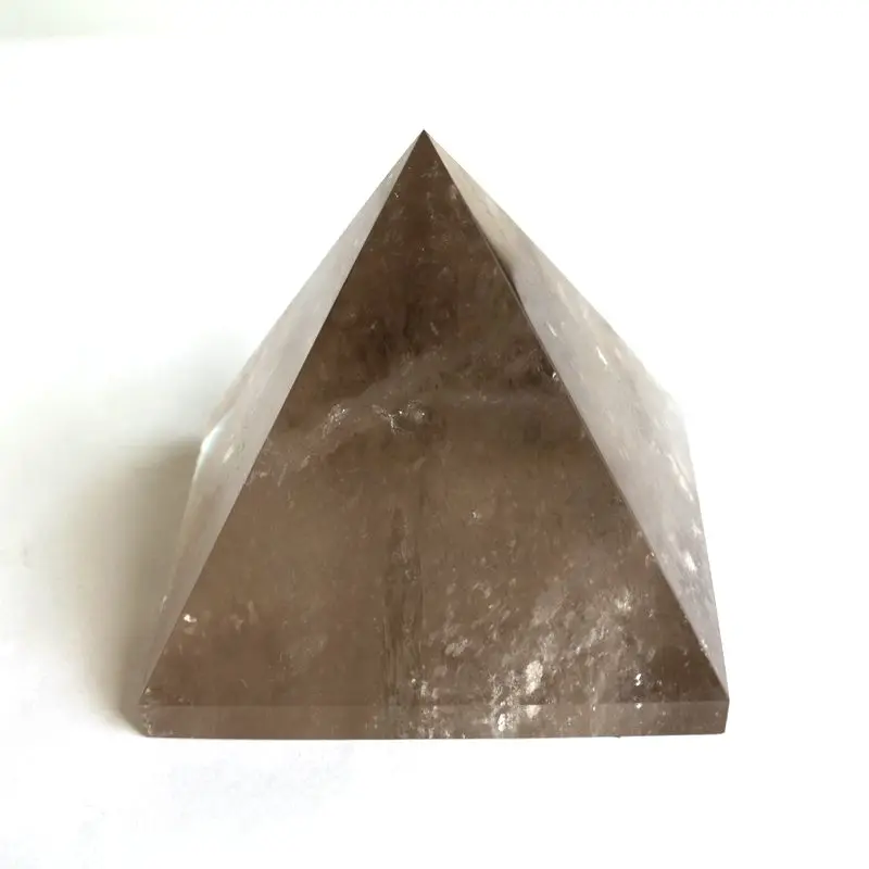 

AAA+++++Natural Smoky Quartz Pyramid Tea Crystal Quartz Pyramid Ore Gems stone Energy stone Crystal Healing 28mm-35mm