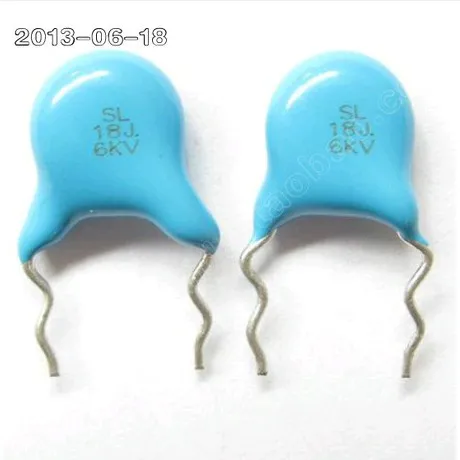 

1pcs/lot High-voltage ceramic capacitors 6KV 6000V 18P 18J