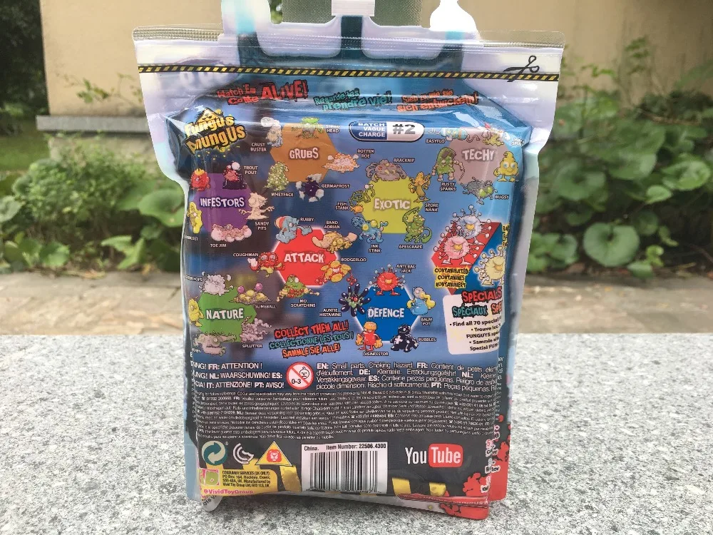 Fungus Amungus One VAC Pack Includes 5 Figures Batch 1 Random Sending New