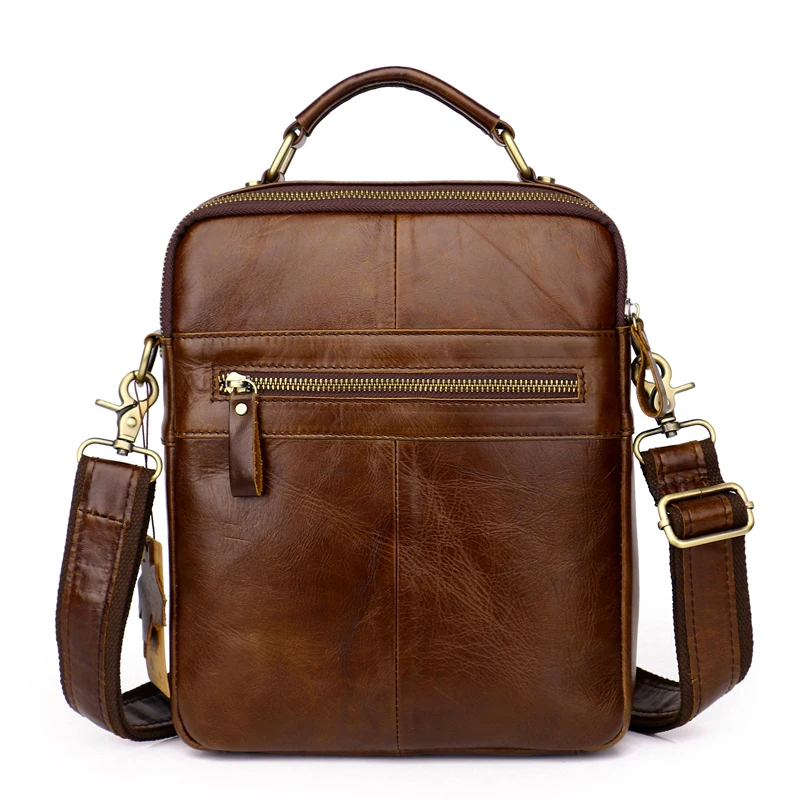Goedkoop Echt Lederen Schoudertas Mannen Messenger Bags Rits Ontwerp Mannen Commerciële Aktetas Flap Pocket Crossbody Tas 2018 Nieuwe Zznick