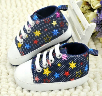 Baby Shoes Walkers Girls Boys High Quality Soft Canvas Shoes Fashion Rainbow