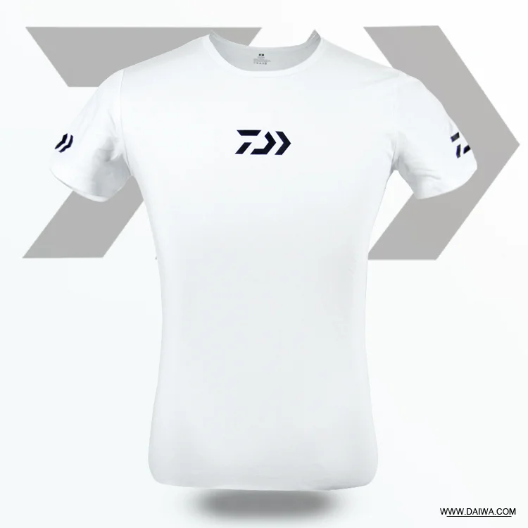 Футболка Daiwa мужская с круглым вырезом летняя спортивная быстросохнущая одежда