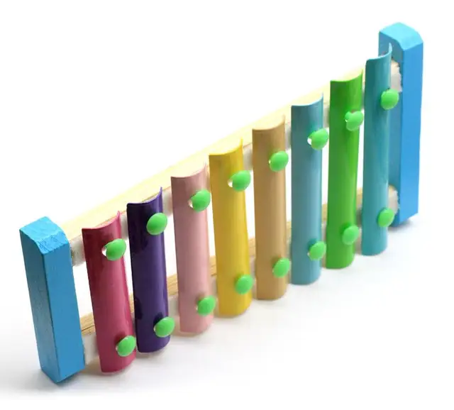Music Instrument Toy Wooden Frame Style Xylophone Children Kids Musical Funny Toys Baby Educational Toys Gifts GYH 6