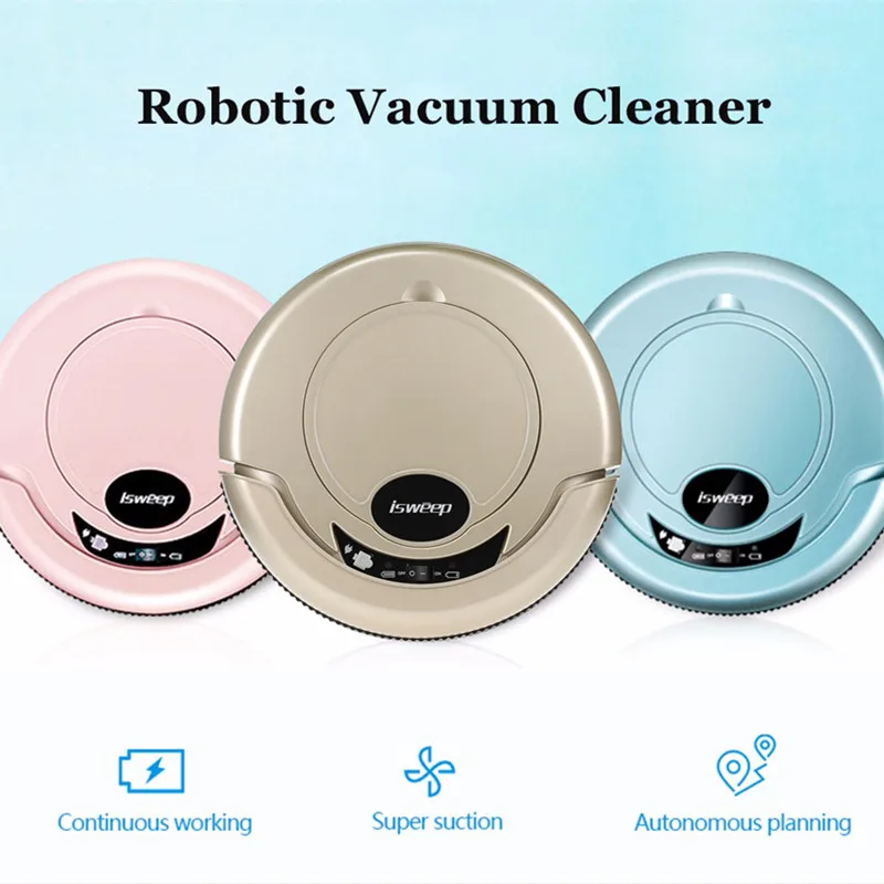Isweep S320 Robotic Vacuum Cleaner with Mopping Cloth Intelligent Robot Vacuum Cleaner for Home