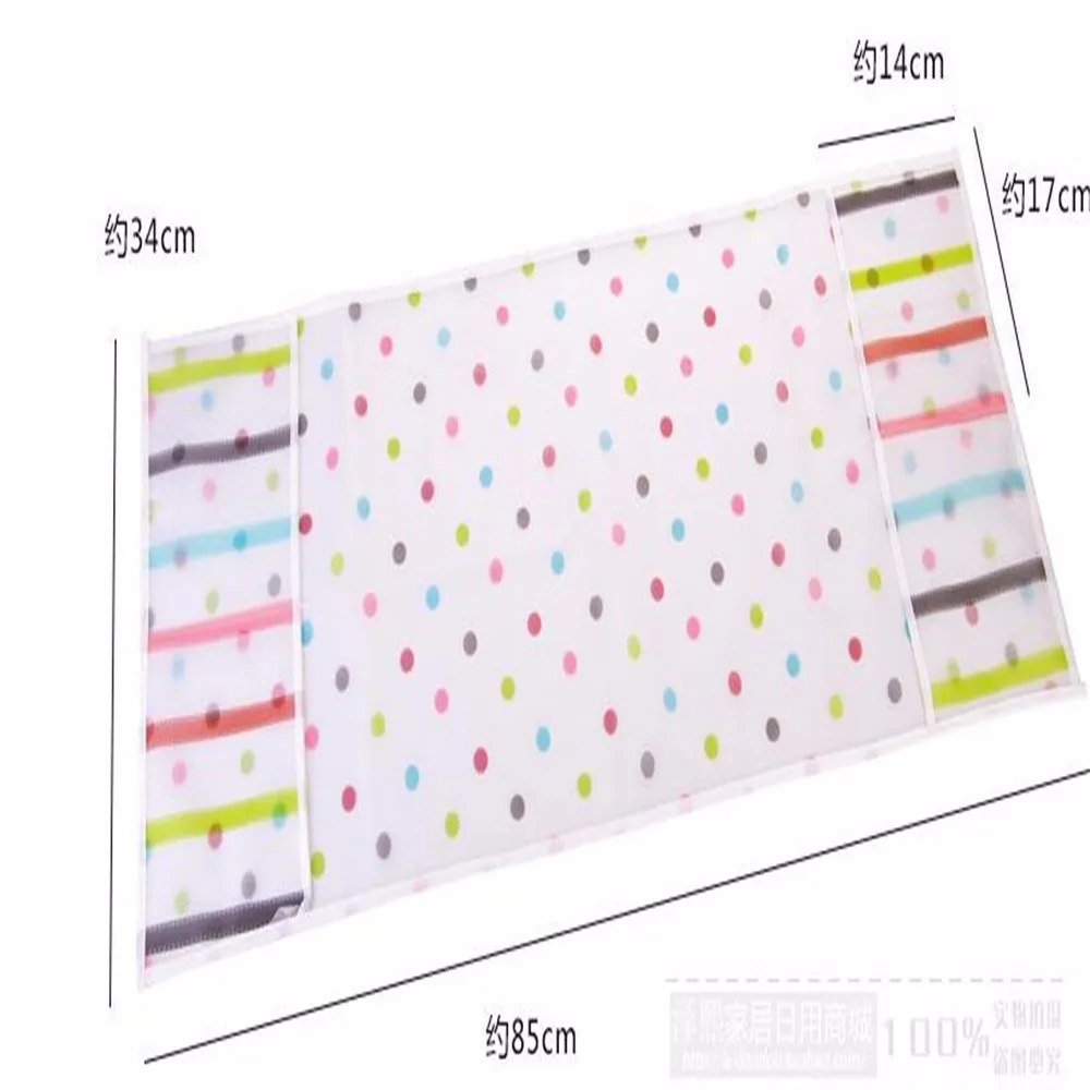 Пылезащитный чехол для микроволновой печи, хлопковая Пылезащитная крышка с принтом, водонепроницаемая Пылезащитная маслостойкая двойная карманная сумка для хранения, крышка для микроволновой печи