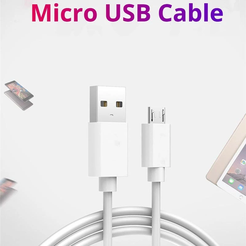 

Micro USB Cable for Samsung Huawei Xiaomi Fast Charging Cable for Android Mobile Phone USB Charger Cord 1m 2m 3m Microusb Cables
