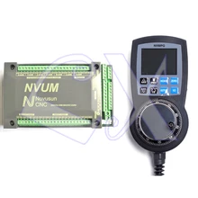 NVUM USBMACH3 интерфейс Breakout совета 6 оси DC12-32V 200 кГц для управления шагового двигателя+ 6 оси генератор импульсов