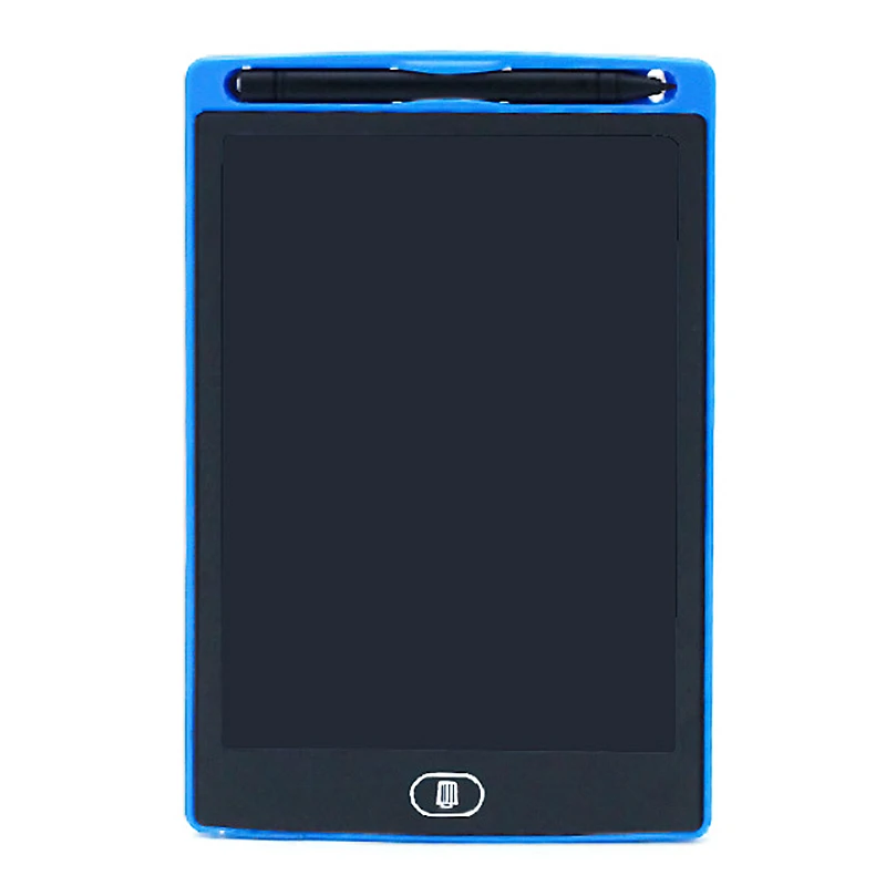 12 дюймовый ультра-тонкий ЖК-дисплей письма планшет цифровой графический планшет игрушки рукописным вводом Графический электронный планшет доска с Батарея - Цвет: Синий