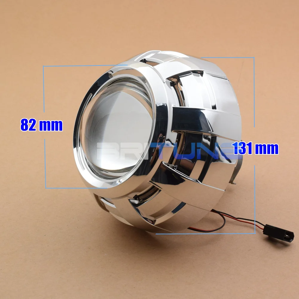 3.0 인치 슈퍼 메탈 Bi-xenon 렌즈 자동차 전조등 키트 H1 HID LED 전구 H7 H4 헤드 라이트 프로젝터 튜닝 자동차 액세서리 개조