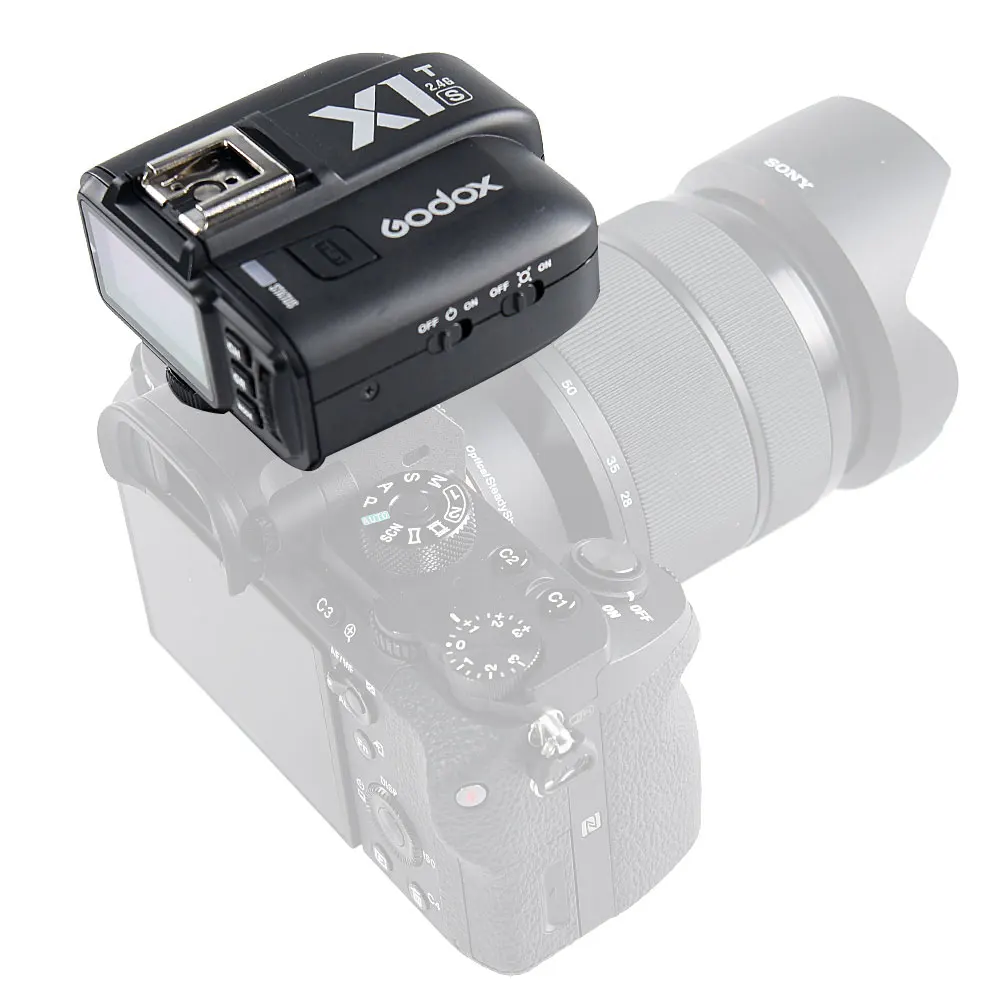 Godox X1T S ttl HSS 2 4G Вспышка передатчик триггер для камеры sony V850 V860|Пульты и триггеры| |
