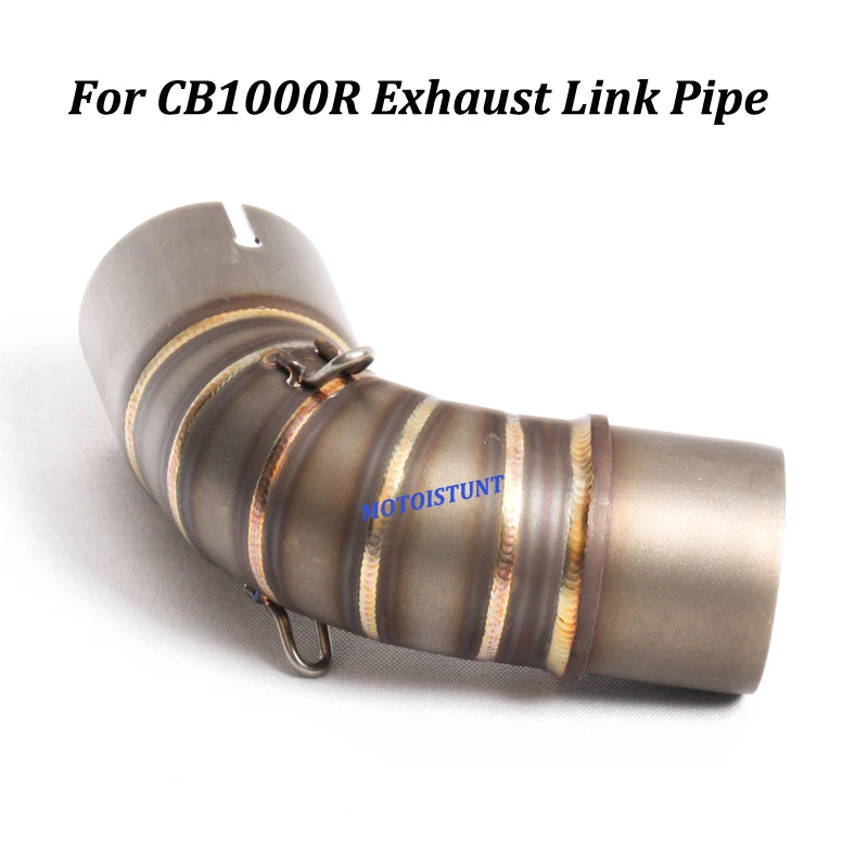 For Honda CB1000R Motorcycle Exhaust Escape Muffler Modified Middle Conncetion Link Pipe Slip on 2010-2015 - Image 3